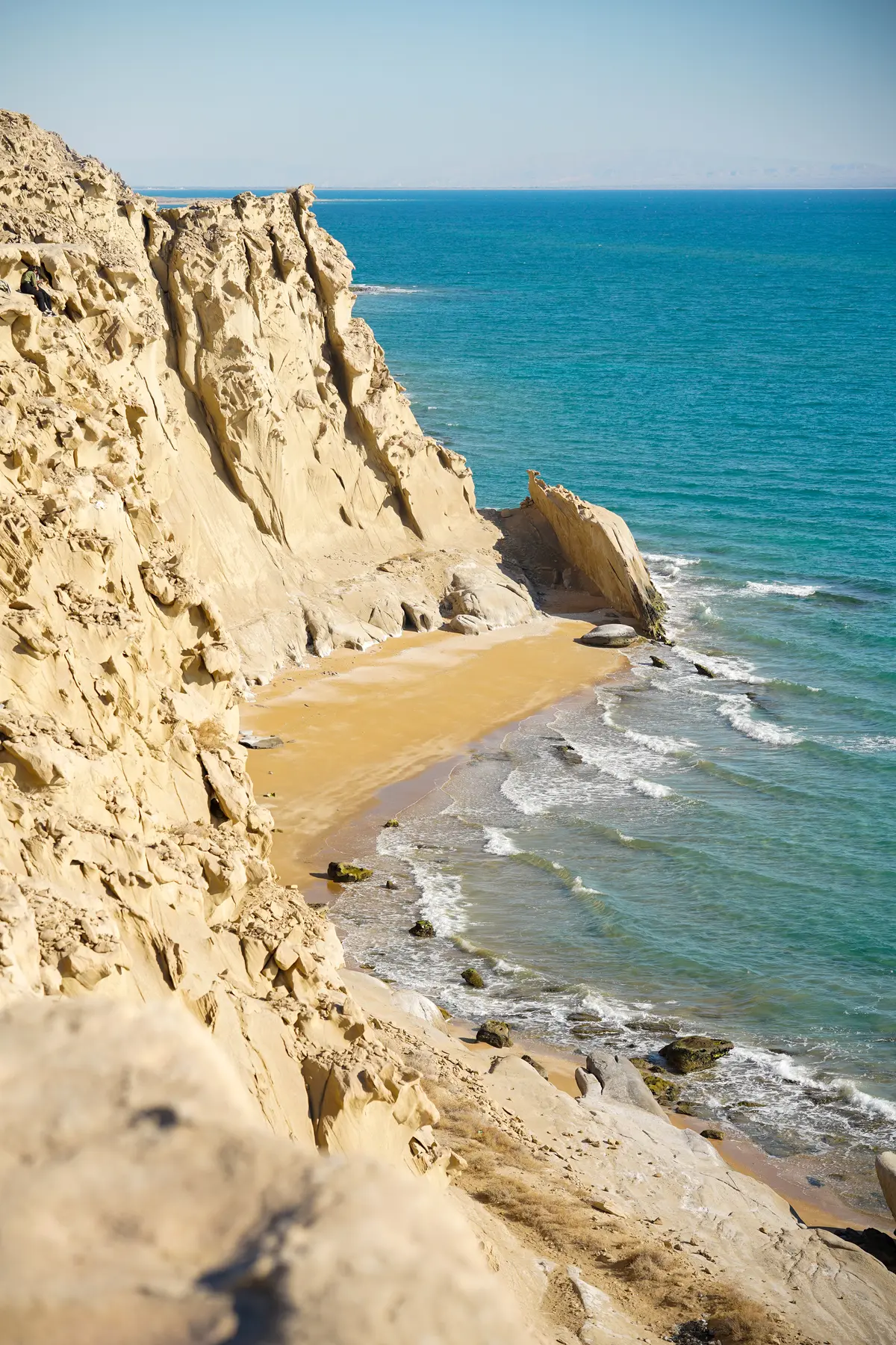 ساحل گردنه عشاق در استان هرمزگان